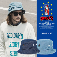 GRAVYSOURCE STAR HAT GS15-ACP03画像