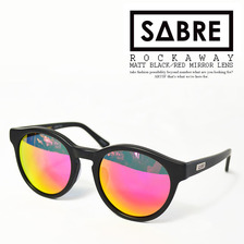 SABRE ROCKAWAY MATT-BLACK/RED-MIRROR SV231-715J画像