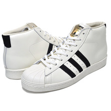 adidas PRO MODEL VINTAGE DLX owhite/cblack/owhite B35246画像
