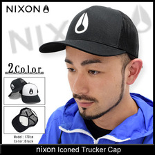 nixon coned Trucker Cap NC1862画像