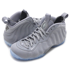 NIKE AIR FOAMPOSITE ONE PRM WOLF GREY/WHITE-COOL GREY-BLK 575420-007画像