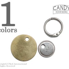 CANDY DESIGN & WORKS NUMBERRING DUAL PLATE ナンバリングキープレート CK-16画像