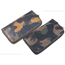 OPUS ラウンドジップウォレット カモフラージュ OPRW-04画像