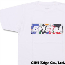F.C.R.B. SPLATTER BOX LOGO TEE画像