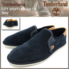 Timberland CITY SHUFFLER Slip-On Navy A12LG画像