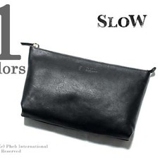 SLOW rubono ビッグレザーポーチ 300S32C画像