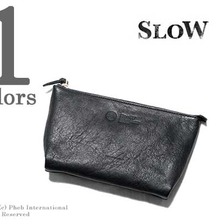 SLOW rubono ラージレザーポーチ 300S17C画像