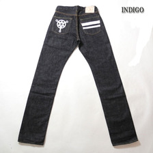 ウルトラマンタロウ &times; 桃太郎ジーンズ Lot.UM-014 14.7oz.DEEPBLUE INDIGO SLIM TAPERED画像