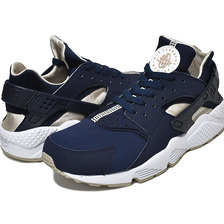 NIKE AIR HUARACHE MIDNIGHT NAVY/RATTAN-OBSIDIAN-WHITE 318429-410画像
