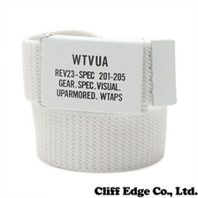 WTAPS GI BELT BELT.ACRYLIC.IRON WHITE画像