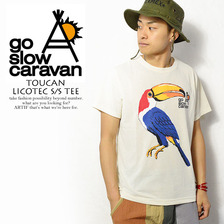 go slow caravan TOUCAN LICOTEC S/S TEE 320250画像