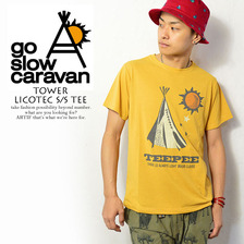 go slow caravan TOWER LICOTEC S/S TEE 320258画像