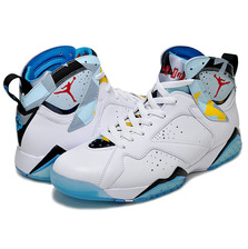 NIKE AIR JORDAN 7 RETRO N7 wht/ic cb blu-d.trq-blk 744804-144画像