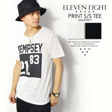 ELEVEN EIGHT PRINT S/S TEE -DEMPSEY-画像
