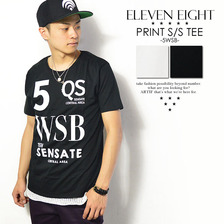 ELEVEN EIGHT PRINT S/S TEE -5 WSB-画像