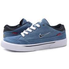 Supreme &times; NIKE SB GTS QS BLUE DENIM/DARK OBSIDIAN-WHITE 801621-441画像