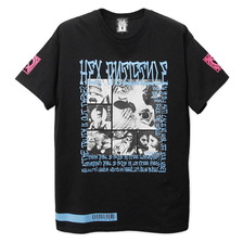 HEX ANTISTYLE 6oz T-SHIRT "THE TRUTH IS OUT THERE?" (BLACK) HAR-283画像