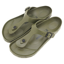 BIRKENSTOCK GIZEH EVA khaki 12827画像