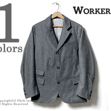 Workers Maple Leaf Jacket, Flannel画像