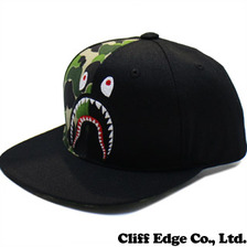 A BATHING APE ABC SHARK SNAPBACK CAP 1B80-180-010画像