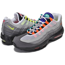 NIKE AIR MAX 95 OG QS "GREEDY" WHAT THE AIR MAX 95 blk/volt-safety orange 810374-078画像