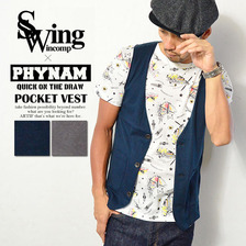 PHYNAM &times; SWING POCKET VEST画像