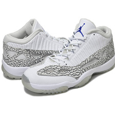 NIKE AIR JORDAN 11 RETRO LOW WHITE/COBALT-ZEN GREY-CMNT GRY 306008-102画像