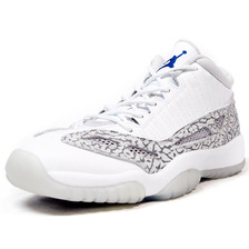 NIKE AIR JORDAN XI RETRO LOW (BG) "COBALT" "MICHAEL JORDAN" "LIMITED EDITION for JORDAN BRAND" WHT/GRY/BLU 768873-102画像