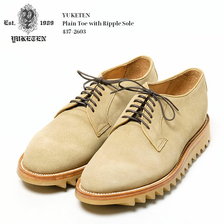 YUKETEN Plain Toe with Ripple Sole 437-2603画像