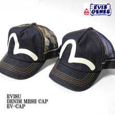 EVISU DENIM MESH CAP画像