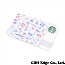 MAISON KITSUNE &times; STARBUCKS ミニスターバックス カード画像