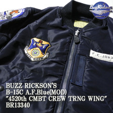 Buzz Rickson's B-15C A.F.B(MOD) PATCH BR13340画像