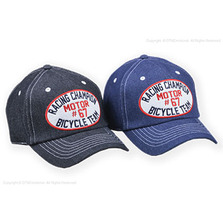 OLDMAN'S デニム ワッペンキャップ 3903画像