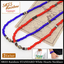 SR'ES Rainbow STANDARD White Hearts Necklace ACS00927画像