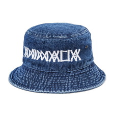ANIMALIA BUCKET HAT (DENIM&times;WHITE) AN15SP-CP02画像