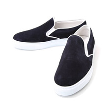 Amb SLIP-ON CROUTE DARK NAVY画像
