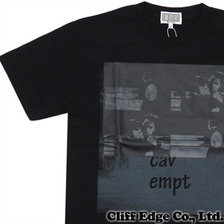 the POOL aoyama &times; C.E CAVEMPT PINK FOG TEE BLACK画像