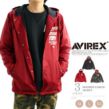 AVIREX HOODED COACH JACKET 6152167画像
