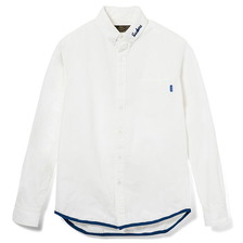TOYPLANE TOYPLANE L/S PIPING SHIRT (WHITE)画像