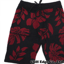 BAREFOOT DREAMS for RonHerman ALOHA Shorts BLACKxRED画像