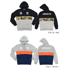 adidas Originals Serrated Pullover Hoodie AH9742/AH9743画像