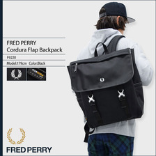 FRED PERRY Cordura Flap Backpack JAPAN LIMITED F9220画像