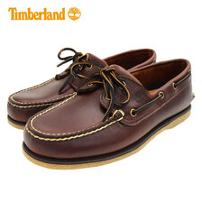 Timberland CLASSIC BOAT Authentics 2 Eye Med Brown Full Grain 25077画像