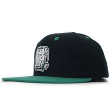 In4mation IN4M FYI SNAPBACK BLACKxGREEN IMT145画像