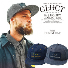 CLUCT DENIM CAP 02004画像