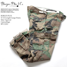 BURGUS PLUS 9/10 Length Cargo Pants Slim Tapered BP15301画像