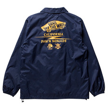 PAWN &times; VANS PIRATES COACH JACKET (NAVY) 1510画像