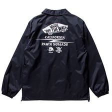 PAWN &times; VANS PIRATES COACH JACKET (BLACK) 1510画像