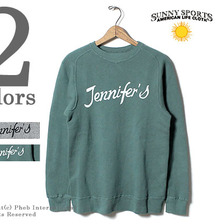 SUNNY SPORTS JENNIFER'S フリーダムスリーブスウェット SN15F026画像