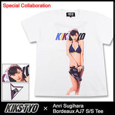 KIKS TYO × Anri Sugihara Bordeaux AJ7 S/S Tee Special Collaboration KT1504ANRI-06画像